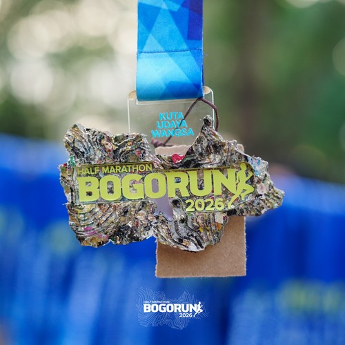 Race photo from BOGORUN 2026