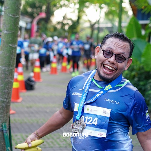 Race photo from BOGORUN 2026
