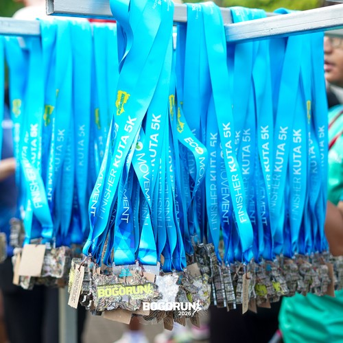 Race photo from BOGORUN 2026