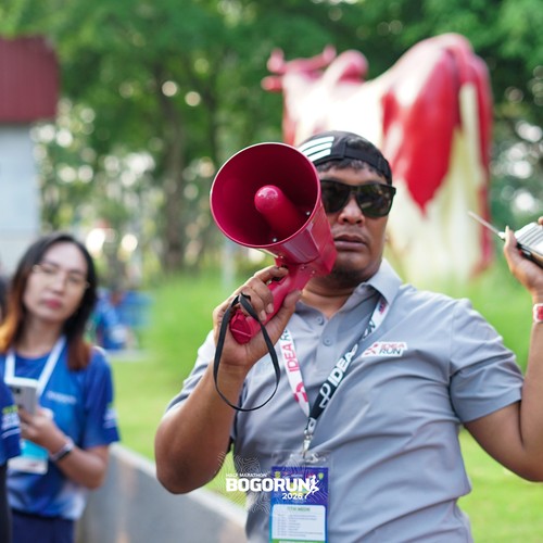 Race photo from BOGORUN 2026