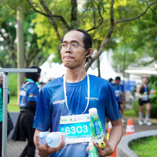 Race photo from BOGORUN 2026