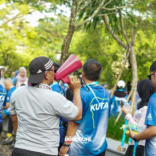 Race photo from BOGORUN 2026