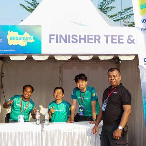 Race photo from BOGORUN 2026