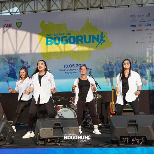 Race photo from BOGORUN 2026