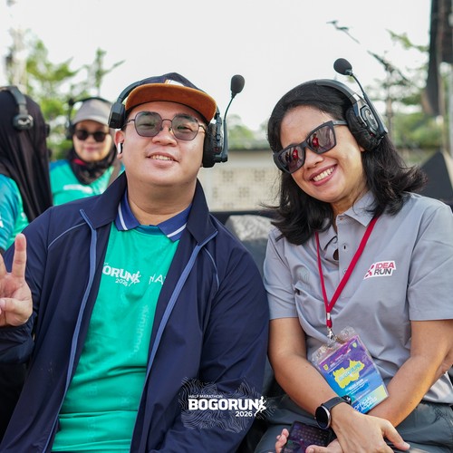 Race photo from BOGORUN 2026