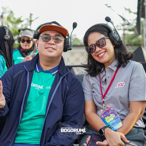 Race photo from BOGORUN 2026