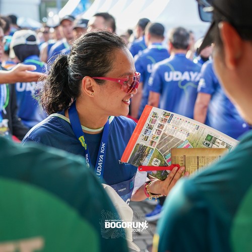 Race photo from BOGORUN 2026