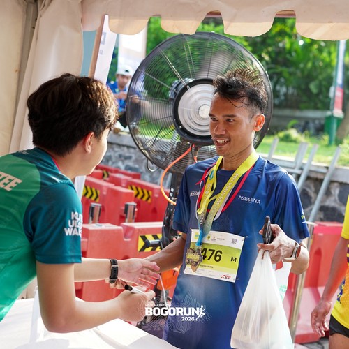 Race photo from BOGORUN 2026
