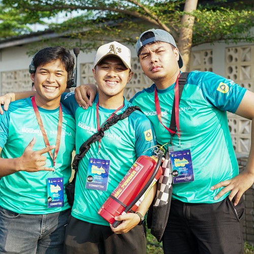 Race photo from BOGORUN 2026