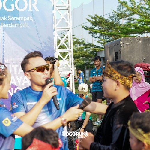 Race photo from BOGORUN 2026