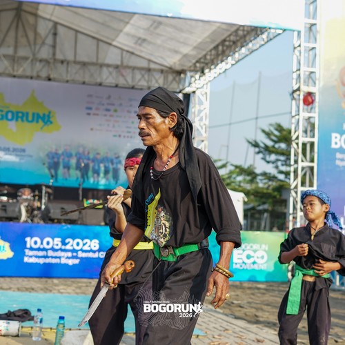 Race photo from BOGORUN 2026