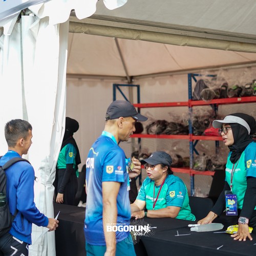 Race photo from BOGORUN 2026