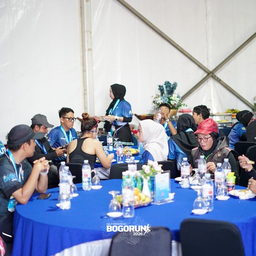 Race photo from BOGORUN 2026
