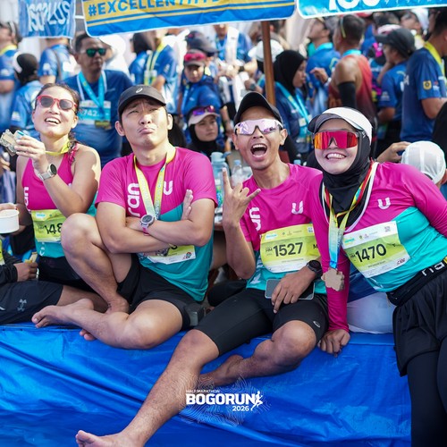 Race photo from BOGORUN 2026