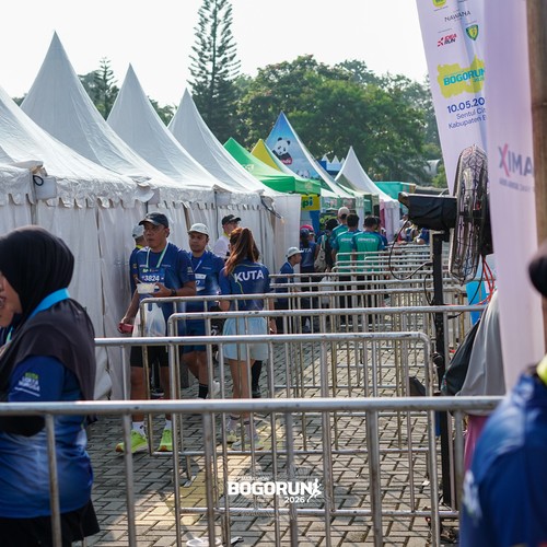 Race photo from BOGORUN 2026