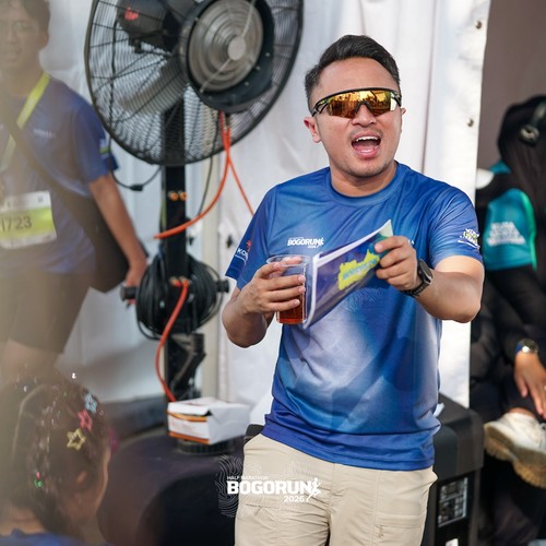 Race photo from BOGORUN 2026