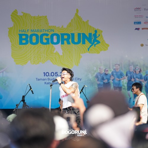 Race photo from BOGORUN 2026