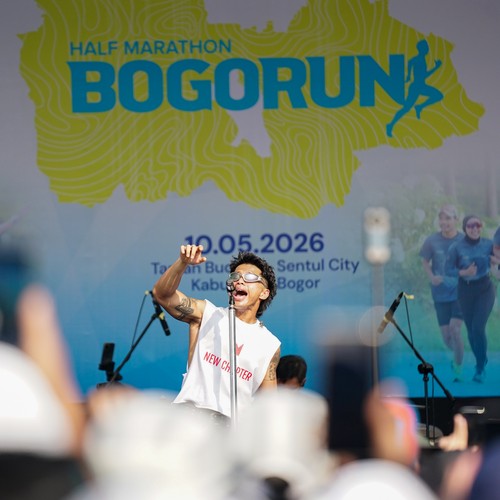 Race photo from BOGORUN 2026