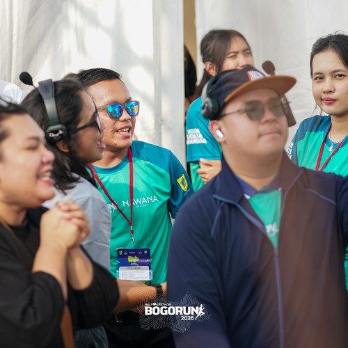 Race photo from BOGORUN 2026