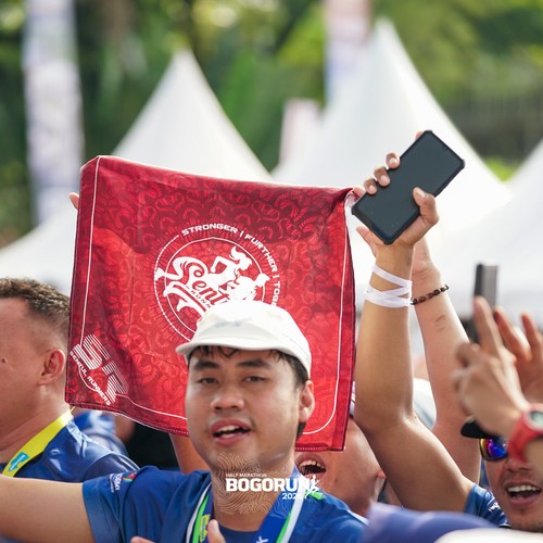 Race photo from BOGORUN 2026
