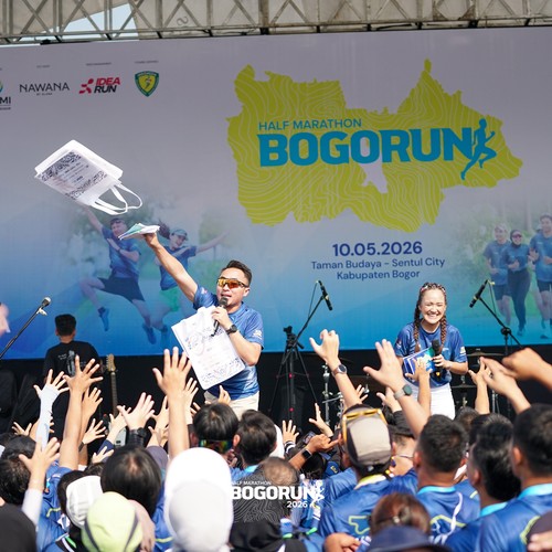 Race photo from BOGORUN 2026