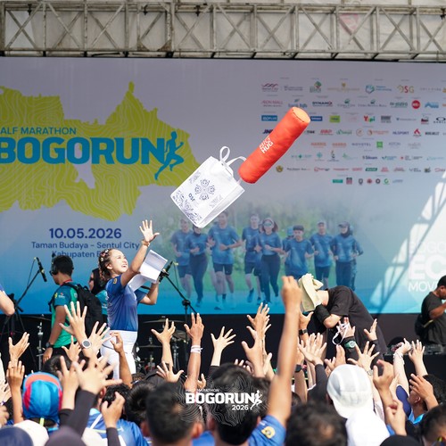 Race photo from BOGORUN 2026