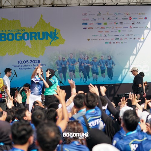 Race photo from BOGORUN 2026