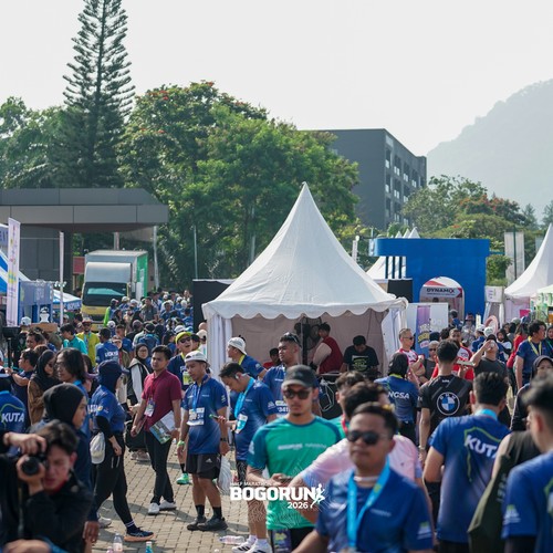 Race photo from BOGORUN 2026