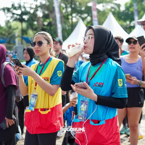 Race photo from BOGORUN 2026
