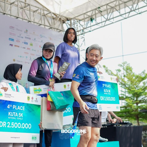 Race photo from BOGORUN 2026