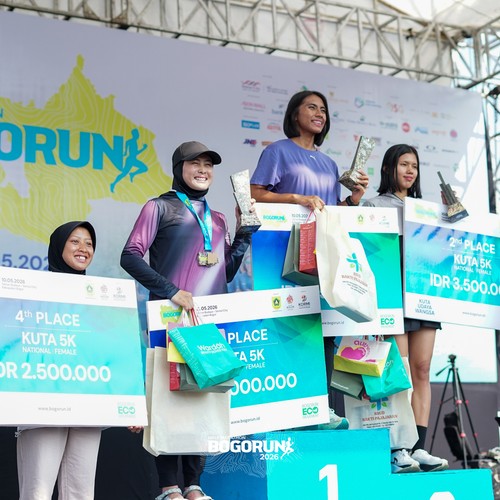 Race photo from BOGORUN 2026