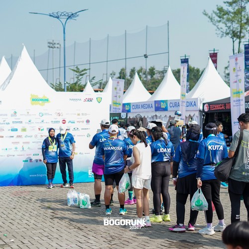 Race photo from BOGORUN 2026