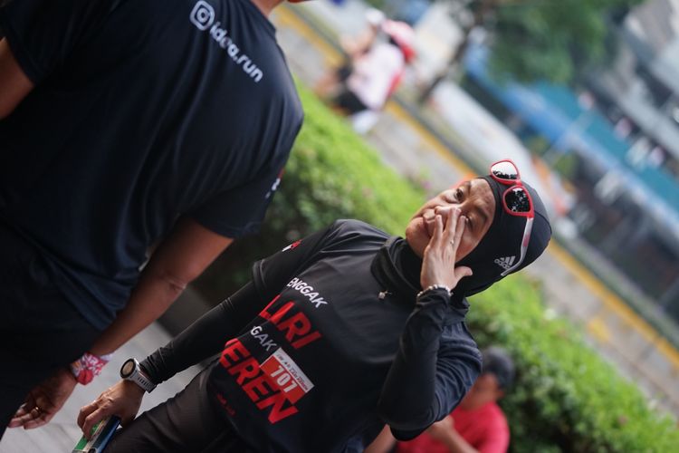 Race photo from Soft Launching Buku "Enggak Lari, Enggak Keren" & IdeaRun