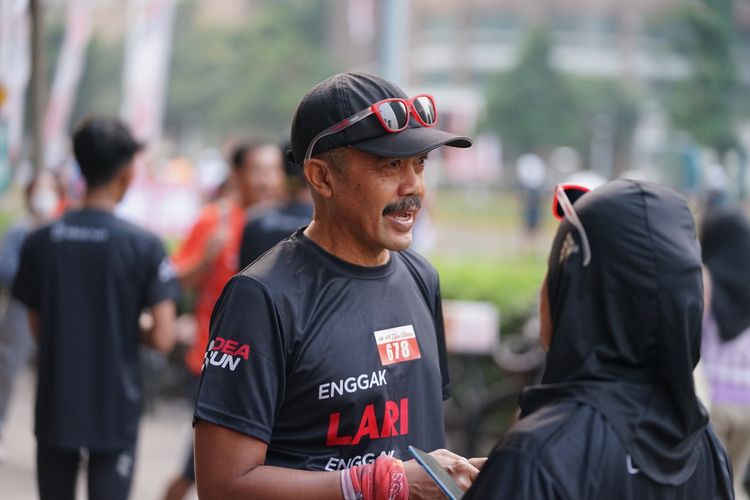 Race photo from Soft Launching Buku "Enggak Lari, Enggak Keren" & IdeaRun