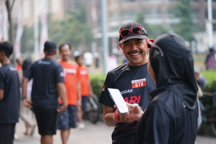 Race photo from Soft Launching Buku "Enggak Lari, Enggak Keren" & IdeaRun