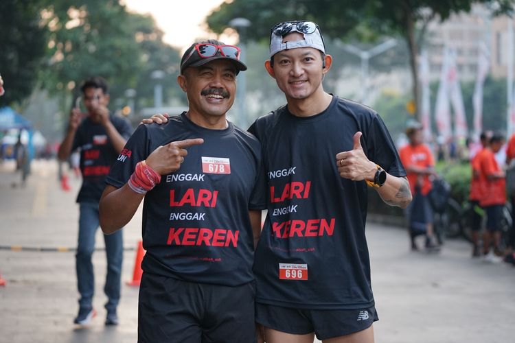 Race photo from Soft Launching Buku "Enggak Lari, Enggak Keren" & IdeaRun