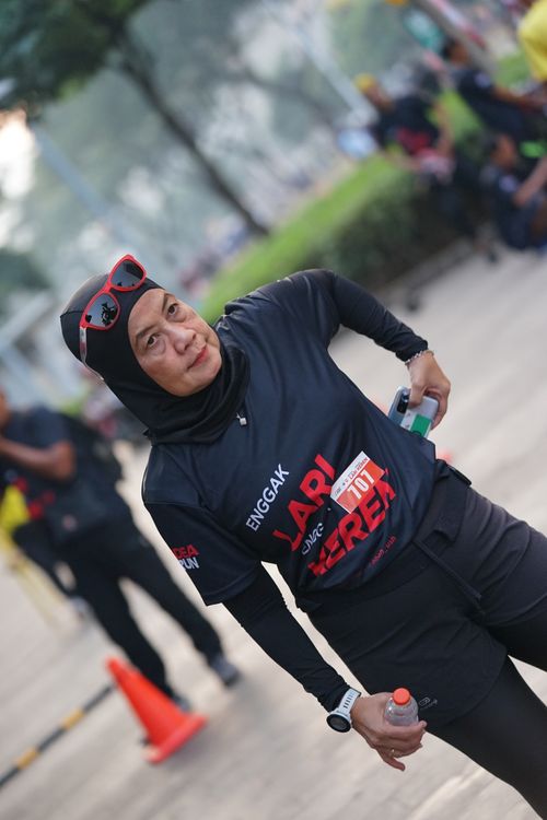 Race photo from Soft Launching Buku "Enggak Lari, Enggak Keren" & IdeaRun
