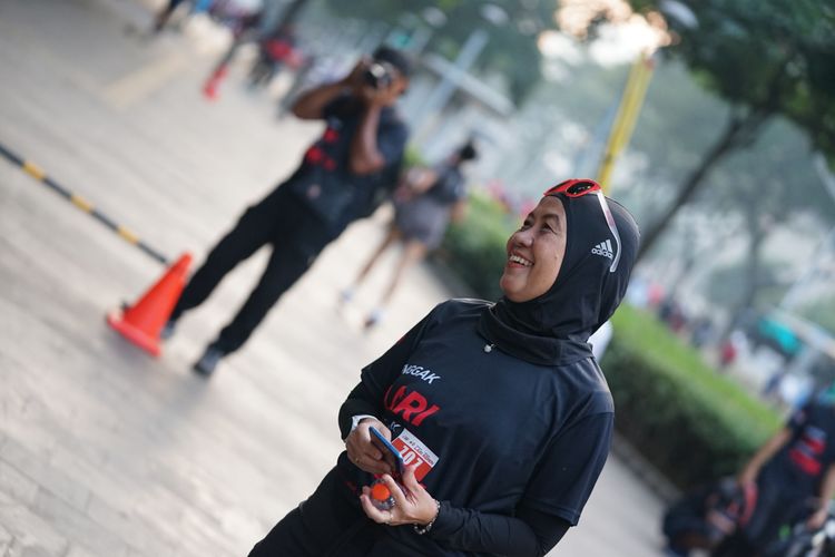 Race photo from Soft Launching Buku "Enggak Lari, Enggak Keren" & IdeaRun