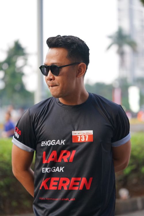Race photo from Soft Launching Buku "Enggak Lari, Enggak Keren" & IdeaRun