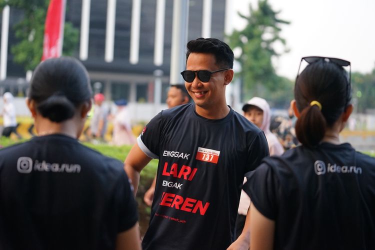 Race photo from Soft Launching Buku "Enggak Lari, Enggak Keren" & IdeaRun