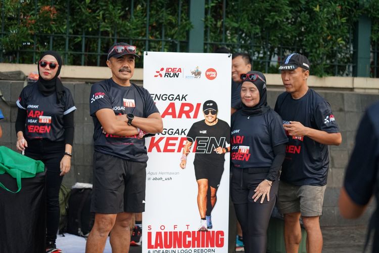 Race photo from Soft Launching Buku "Enggak Lari, Enggak Keren" & IdeaRun