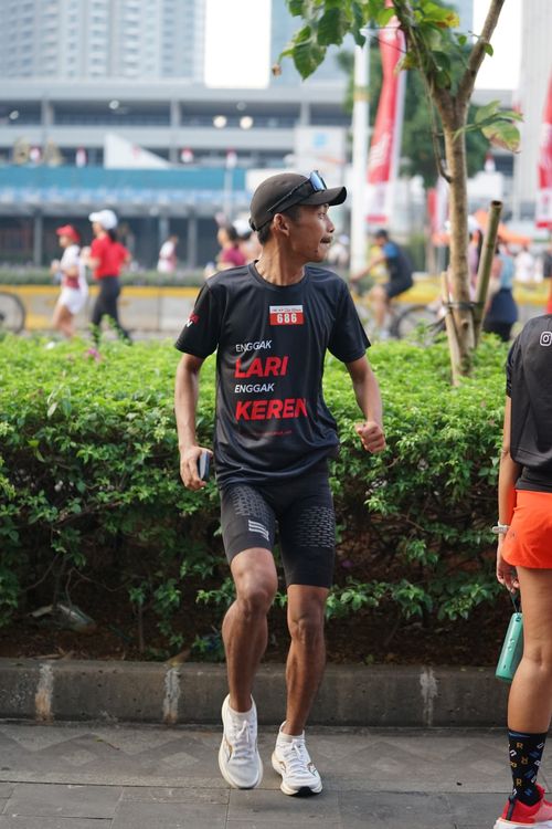 Race photo from Soft Launching Buku "Enggak Lari, Enggak Keren" & IdeaRun