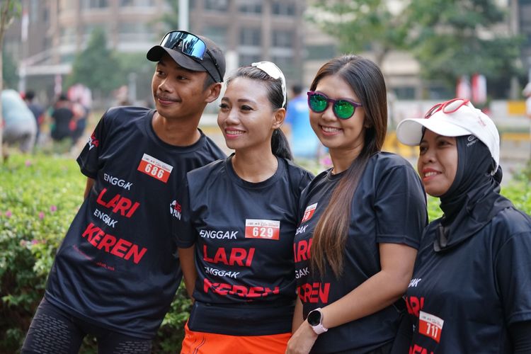 Race photo from Soft Launching Buku "Enggak Lari, Enggak Keren" & IdeaRun