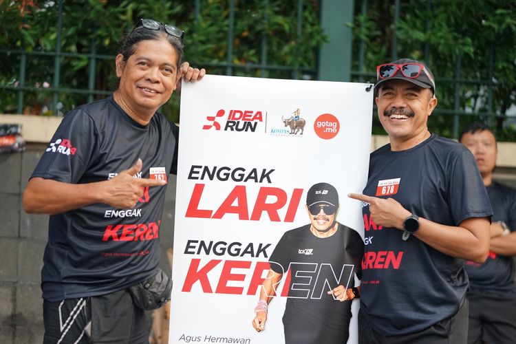 Race photo from Soft Launching Buku "Enggak Lari, Enggak Keren" & IdeaRun