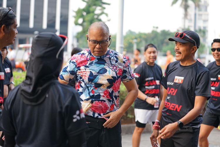 Race photo from Soft Launching Buku "Enggak Lari, Enggak Keren" & IdeaRun