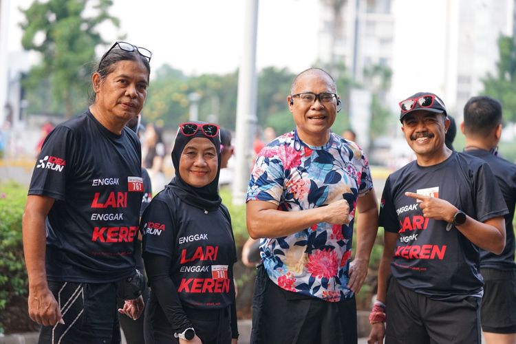 Race photo from Soft Launching Buku "Enggak Lari, Enggak Keren" & IdeaRun