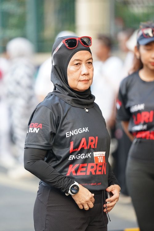 Race photo from Soft Launching Buku "Enggak Lari, Enggak Keren" & IdeaRun