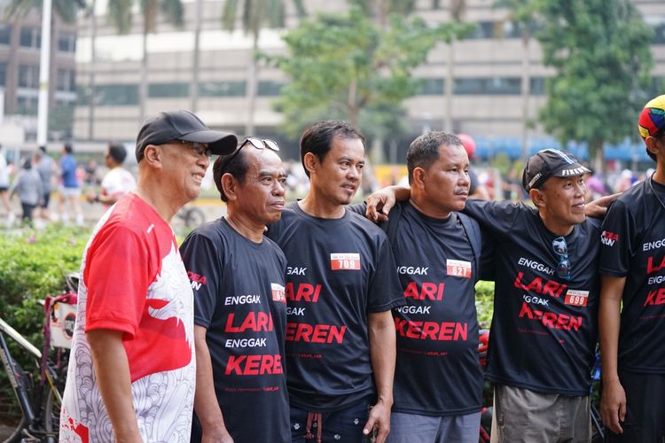 Race photo from Soft Launching Buku "Enggak Lari, Enggak Keren" & IdeaRun
