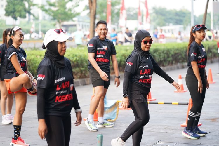 Race photo from Soft Launching Buku "Enggak Lari, Enggak Keren" & IdeaRun
