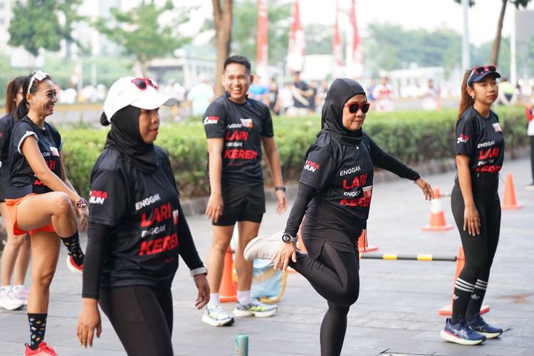 Race photo from Soft Launching Buku "Enggak Lari, Enggak Keren" & IdeaRun
